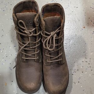 Kodiak Women's Dark Brown Lace-Up Boots